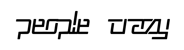 Republika V Cnd Italic  Free Fonts Download