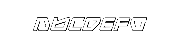 Kobold 3D Italic  Free Fonts Download