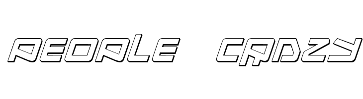 Kobold 3D Italic  Free Fonts Download