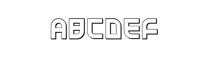 Trek Trooper 3D  Free Fonts Download