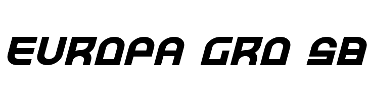 Trek Trooper Expanded Italic  Free Fonts Download