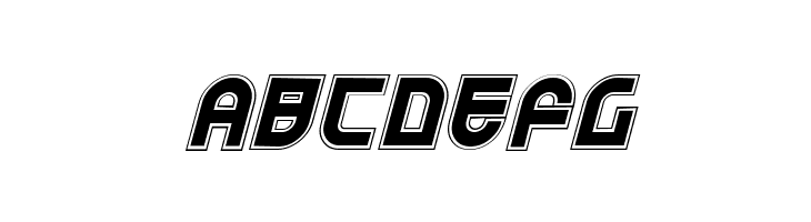 Trek Trooper Academy Italic  Free Fonts Download