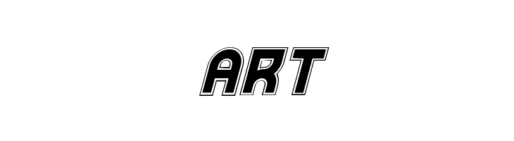Trek Trooper Academy Italic  Free Fonts Download