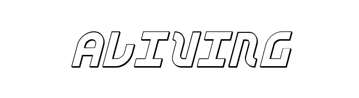 Trek Trooper 3D Italic  Free Fonts Download