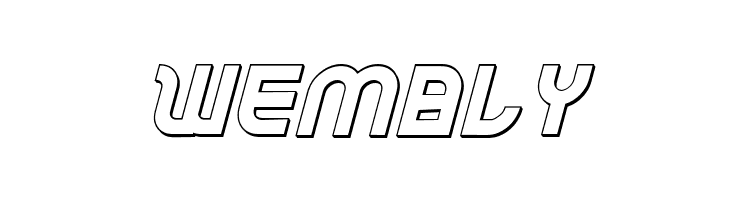 Trek Trooper 3D Italic  Free Fonts Download