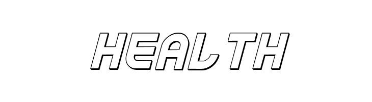 Trek Trooper 3D Italic  Free Fonts Download