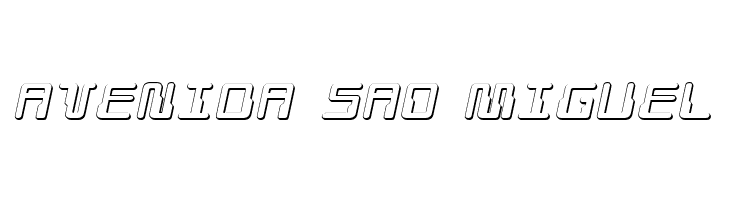 Droid Lover 3D Expanded Italic  Free Fonts Download