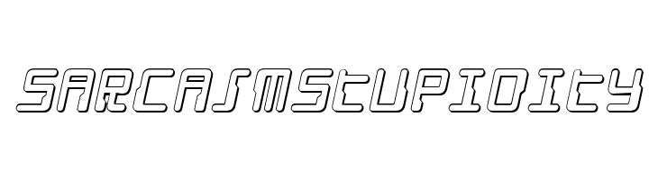 Droid Lover 3D Italic  Free Fonts Download