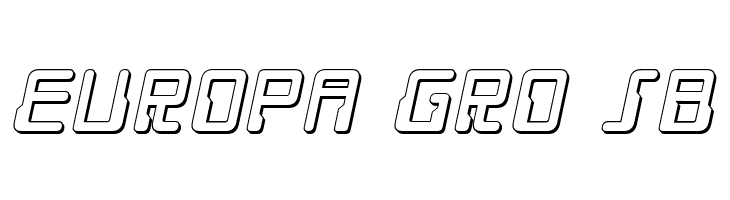 Droid Lover 3D Italic  Free Fonts Download