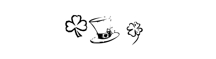 KR St Patricks Day Dings  Free Fonts Download