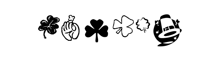 KR St Patricks Day Dings  Free Fonts Download