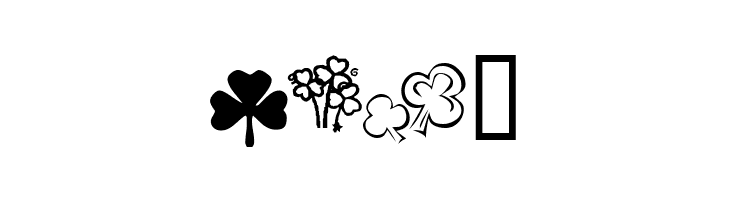 KR St Patricks Day Dings  Free Fonts Download