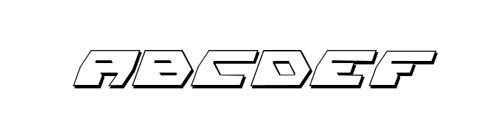 Daedalus Shadow Italic  Free Fonts Download