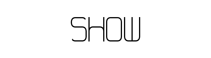 Quarterly Thin BRK  Free Fonts Download