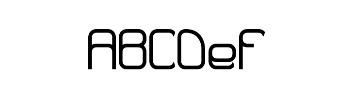 Quarterly Thick BRK  Free Fonts Download