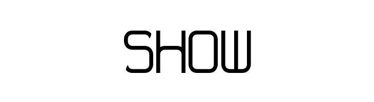 Quarterly Thick BRK  Free Fonts Download