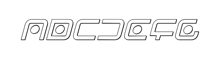 Sagan Outline Italic  Free Fonts Download