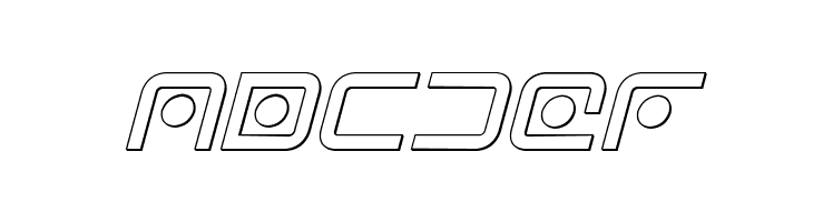 Sagan Outline Italic  Free Fonts Download