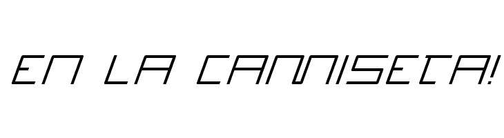 Quasitron Italic  Free Fonts Download