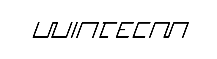 Quasitron Italic  Free Fonts Download