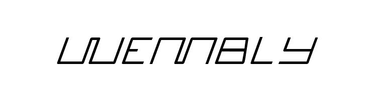 Quasitron Italic  Free Fonts Download