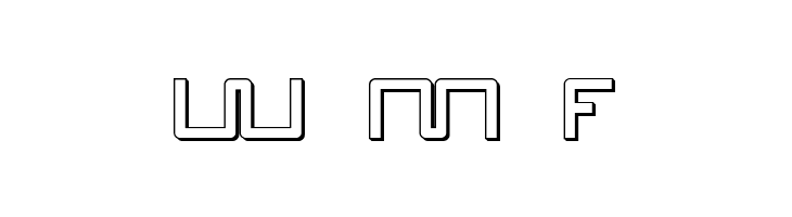 Quasitron 3D  Free Fonts Download