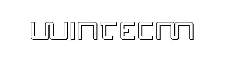 Quasitron 3D  Free Fonts Download