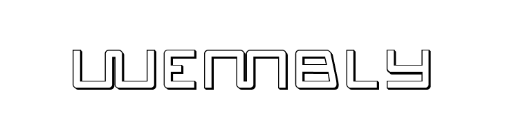 Quasitron 3D  Free Fonts Download