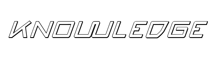 Quasitron 3D Italic  Free Fonts Download