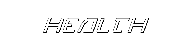 Quasitron 3D Italic  Free Fonts Download