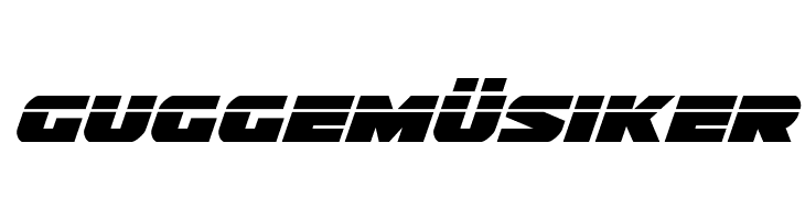 Guardian Laser Italic  Free Fonts Download