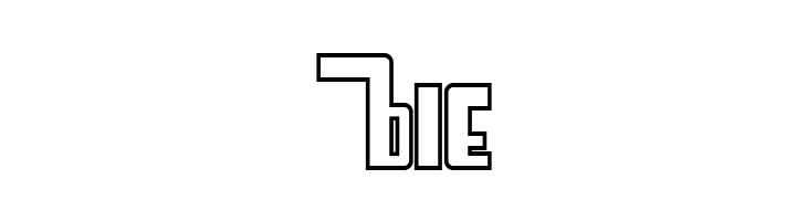 SF Cosmic Age Outline  Free Fonts Download