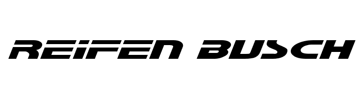 REIFEN%2BBUSCH Galant Italic Font