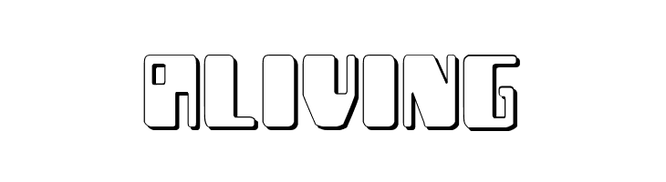 Zyborgs 3D  Free Fonts Download