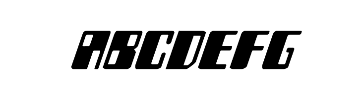 Zyborgs Italic  Free Fonts Download