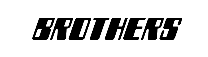 Zyborgs Italic  Free Fonts Download