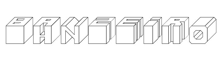 Cube  Free Fonts Download