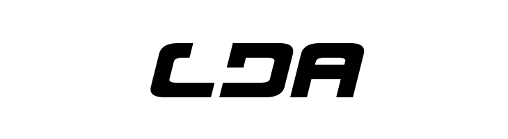 Exedore Expanded Italic  Free Fonts Download