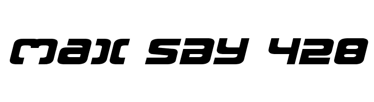 Exedore Expanded Italic  Free Fonts Download