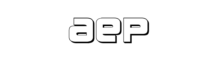 Exedore 3D  Free Fonts Download