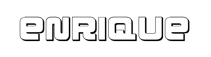 Exedore 3D  Free Fonts Download