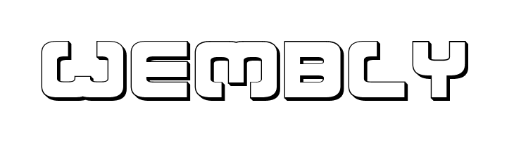 Exedore 3D  Free Fonts Download
