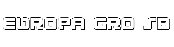 Exedore 3D  Free Fonts Download