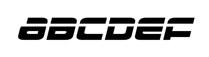 Exedore Laser Exp Italic  Free Fonts Download