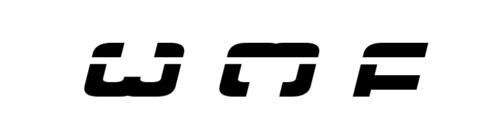 Exedore Laser Exp Italic  Free Fonts Download