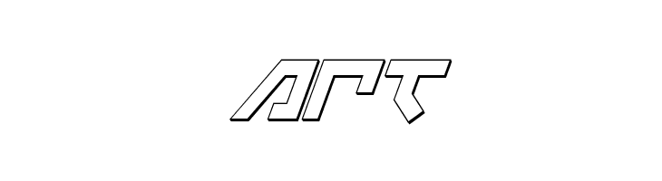 Metal Storm 3D Italic  Free Fonts Download