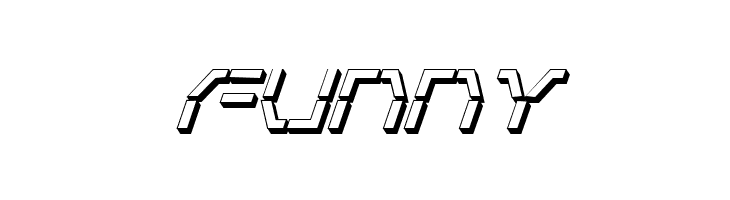 Zeta Sentry 3D Italic  Free Fonts Download