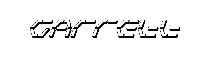 Zeta Sentry 3D Italic  Free Fonts Download