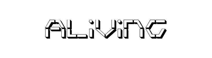 Zeta Sentry 3D  Free Fonts Download