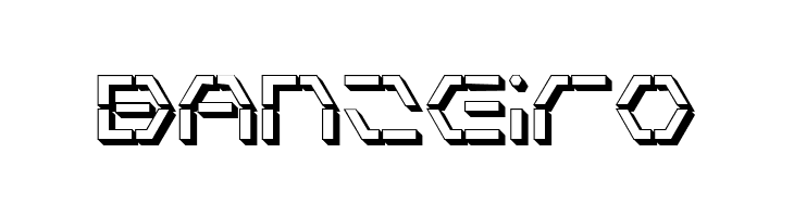 Zeta Sentry 3D  Free Fonts Download